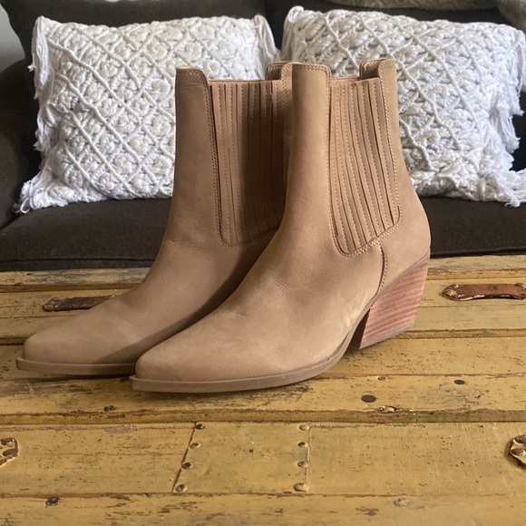 STEVE MADDEN BOOTIES BOHO WESTERN ANKLE BOOTIES 7.5 M BRAND NEW NEVER WORN - Picture 7 of 15